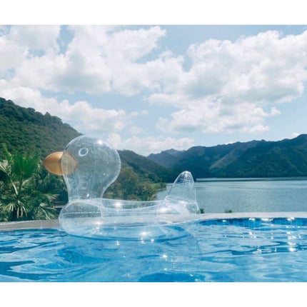 Inflatable Pool Float Swim Ring For Kids Duck - Go2buy Australia
