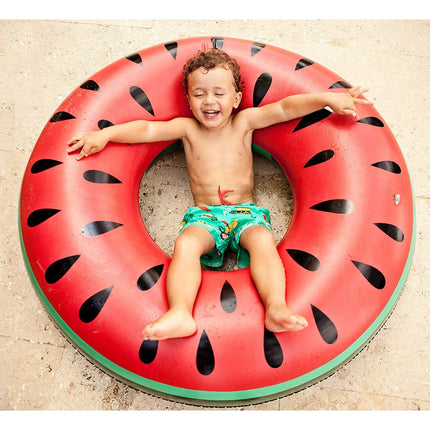 Inflatable Pool Float Swim Ring Watermelon - Go2buy Australia