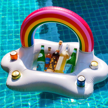 Inflatable Rainbow Cloud Drink Bar - Go2buy Australia