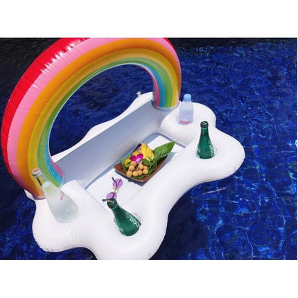 Inflatable Rainbow Cloud Drink Bar - Go2buy Australia