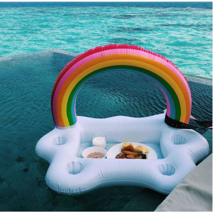 Inflatable Rainbow Cloud Drink Bar - Go2buy Australia