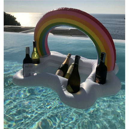 Inflatable Rainbow Cloud Drink Bar - Go2buy Australia