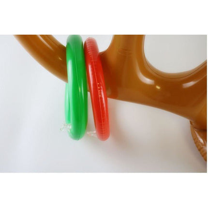 Inflatable Reindeer Antler Ring Toss Game Toys for Christmas Party - Go2buy Australia