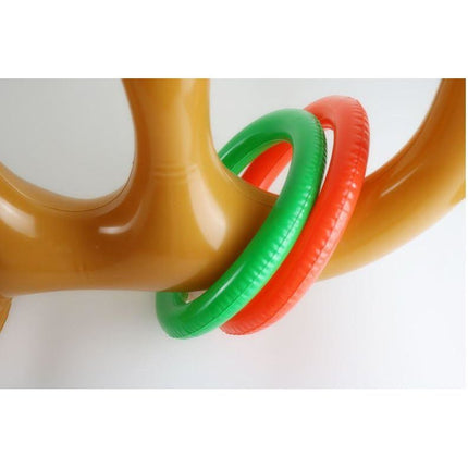 Inflatable Reindeer Antler Ring Toss Game Toys for Christmas Party - Go2buy Australia