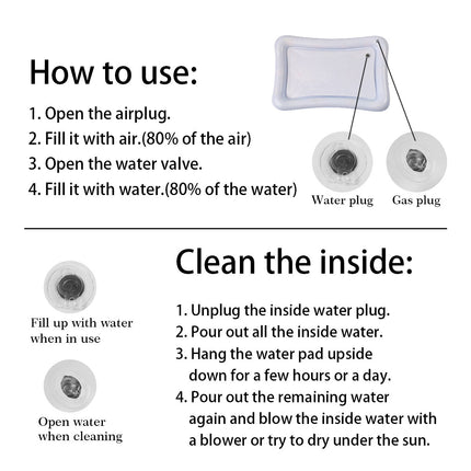 Inflatable Sea World Premium Play mat Tummy time Water Toys for Babies and Toddlers 50*70cm - Go2buy Australia