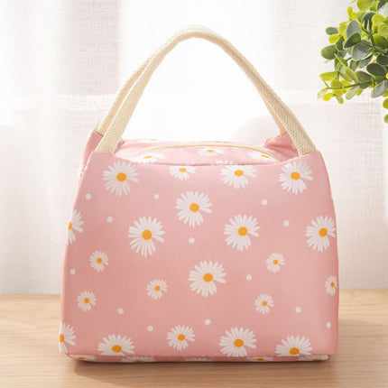 Insulated Daisy Lunch Bag Tote Container For Women Kids Office Work School (6 Colors Available) - Go2buy Australia