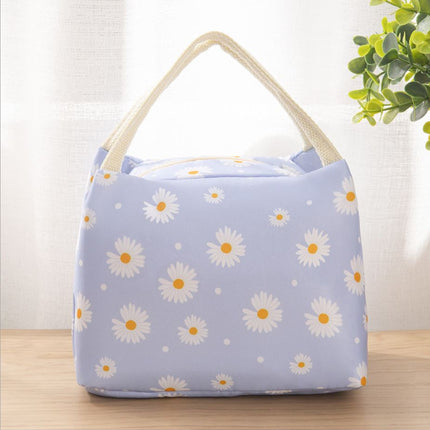 Insulated Daisy Lunch Bag Tote Container For Women Kids Office Work School (6 Colors Available) - Go2buy Australia