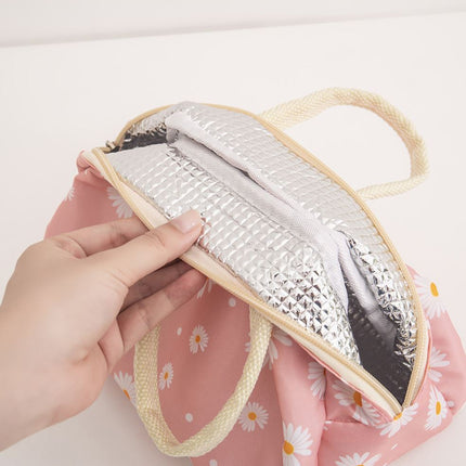 Insulated Daisy Lunch Bag Tote Container For Women Kids Office Work School (6 Colors Available) - Go2buy Australia