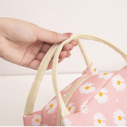 Insulated Daisy Lunch Bag Tote Container For Women Kids Office Work School (6 Colors Available) - Go2buy Australia