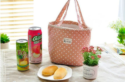 Insulated Lunch Bag Tote Container For Girls Kids Office Work School (7 Colors Available) - Go2buy Australia