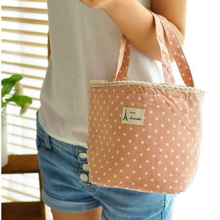 Insulated Lunch Bag Tote Container For Girls Kids Office Work School (7 Colors Available) - Go2buy Australia