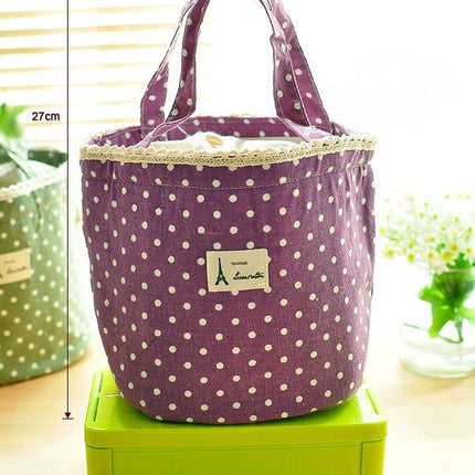 Insulated Lunch Bag Tote Container For Girls Kids Office Work School (7 Colors Available) - Go2buy Australia
