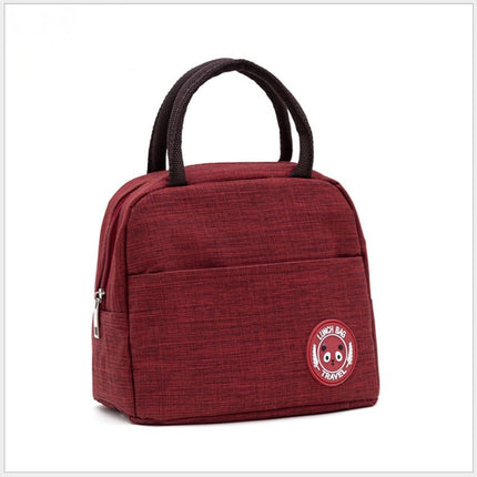 Insulated Lunch Bag Tote Container For Women Kids Office Work School (5 Colors Available) - Go2buy Australia