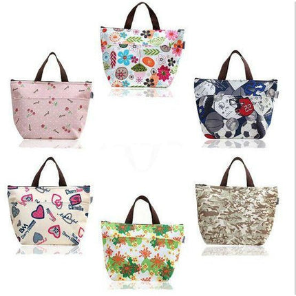 Insulated Lunch Bag Tote Container For Women Kids Office Work School (5 Colors Available) - Go2buy Australia