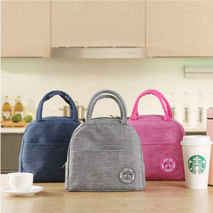 Insulated Lunch Bag Tote Container For Women Kids Office Work School (5 Colors Available) - Go2buy Australia