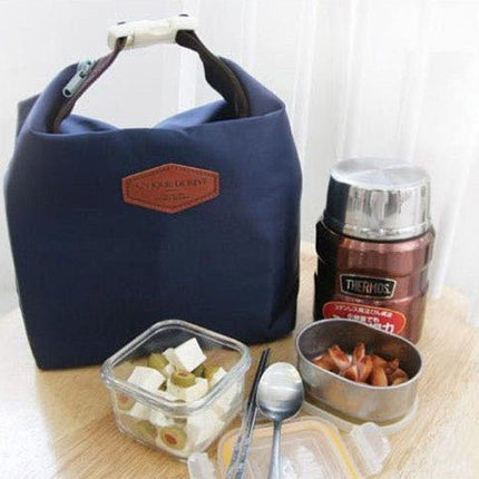 Insulated Lunch Bag Tote Container For Women Kids Office Work School (6 Colors Available) - Go2buy Australia