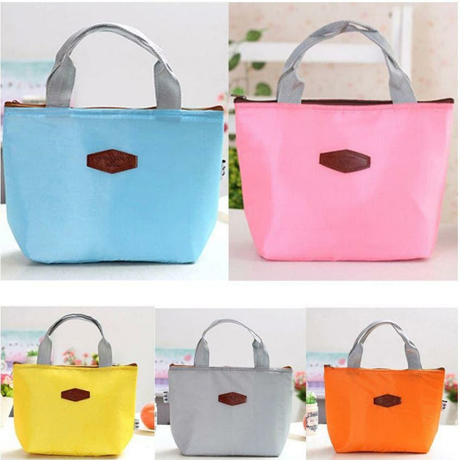 Insulated Lunch Bag Tote Container For Women Kids Office Work School (6 Colors Available) - Go2buy Australia