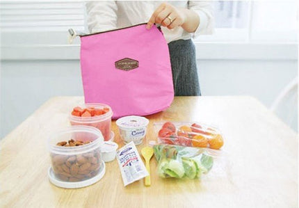 Insulated Lunch Bag Tote Container For Women Kids Office Work School (6 Colors Available) - Go2buy Australia