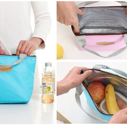Insulated Lunch Bag Tote Container For Women Kids Office Work School (6 Colors Available) - Go2buy Australia