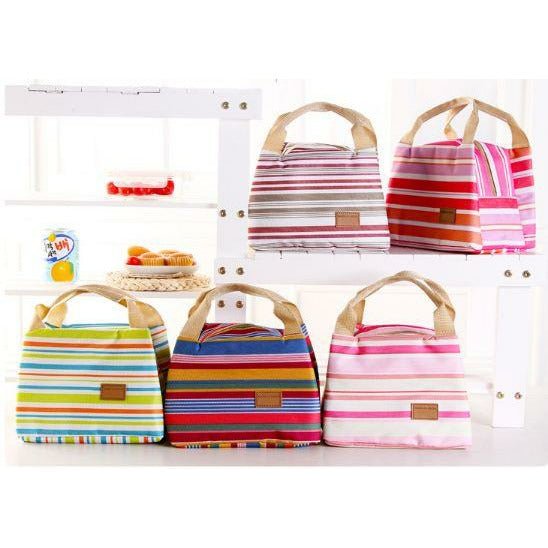 Insulated Lunch Bag Tote Container For Women Kids Office Work School (9 Colors Available) - Go2buy Australia