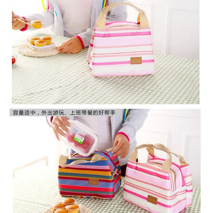 Insulated Lunch Bag Tote Container For Women Kids Office Work School (9 Colors Available) - Go2buy Australia