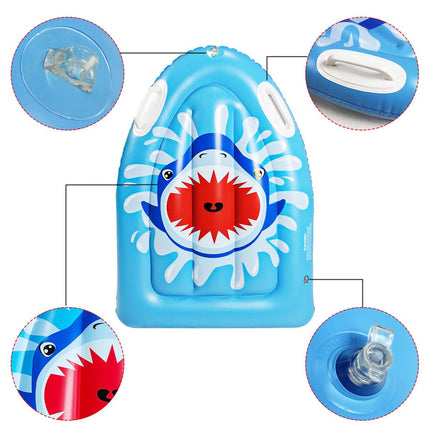 Kids Bodyboards Inflatable Kickboard Swimming Float Learning Surfboard - Go2buy Australia