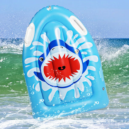 Kids Bodyboards Inflatable Kickboard Swimming Float Learning Surfboard - Go2buy Australia