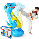 Inflatable Boxing Punching Tower Bag Dinosaur Free Standing  With Bounce Back 120cm