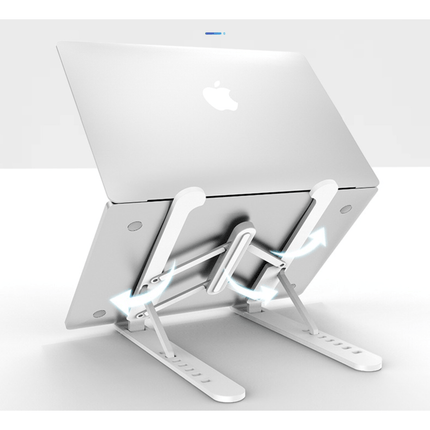 Laptop Foldable Stand Notebook Portable Macbook ABS Desk Holder Bracket - Go2buy Australia