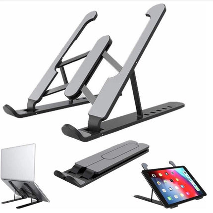 Laptop Foldable Stand Notebook Portable Macbook ABS Desk Holder Bracket - Go2buy Australia