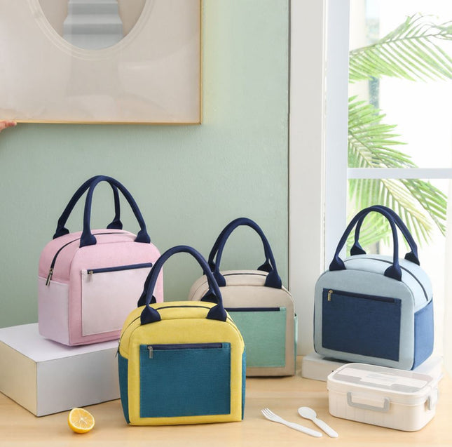 Large Insulated Lunch Bag Tote Container For Women Kids Office Work School (4 Colors Available) - Go2buy Australia