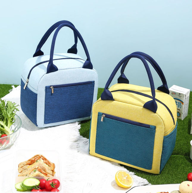 Large Insulated Lunch Bag Tote Container For Women Kids Office Work School (4 Colors Available) - Go2buy Australia