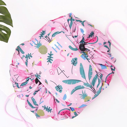Magic Lazy Drawstring Makeup Cosmetic Travel Organizer Bag (9 Colors Available) - Go2buy Australia