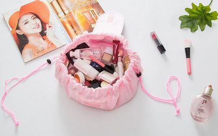 Magic Lazy Drawstring Makeup Cosmetic Travel Organizer Bag (9 Colors Available) - Go2buy Australia