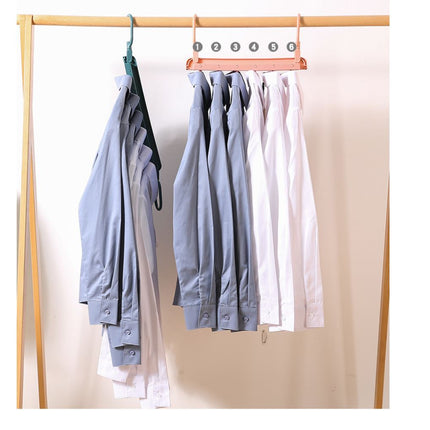 Magic Wonder Clothes Hanger Space Saver Wardrobe Closet Organizer Rack Hook - Go2buy Australia