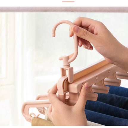 Magic Wonder Pants Hanger Space Saver Wardrobe Closet Organizer Rack Hook - Go2buy Australia