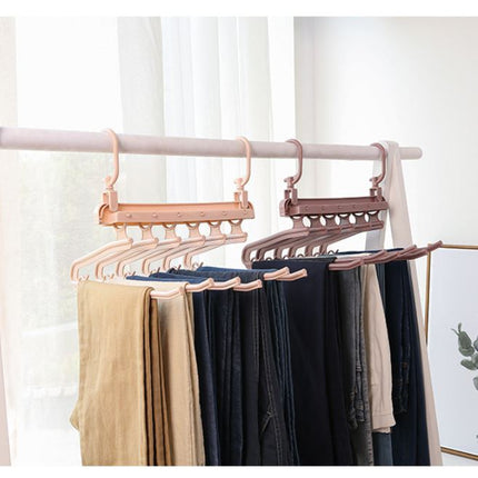 Magic Wonder Pants Hanger Space Saver Wardrobe Closet Organizer Rack Hook - Go2buy Australia