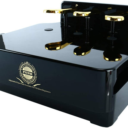 Piano Pedal Extender Bench for Kids Adjustable Height w/ 3 Foot Pedals - Go2buy Australia