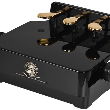 Piano Pedal Extender Bench for Kids Adjustable Height w/ 3 Foot Pedals - Go2buy Australia