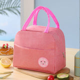 Insulated Lunch Bag Tote Container For Women Kids Office Work School (5 Colors Available)