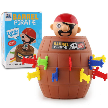 Pirate Bucket Toy Lucky Stab Pop Up Game Intellectual Game for Kids Baby Gifts - Go2buy Australia