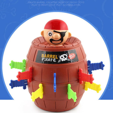 Pirate Bucket Toy Lucky Stab Pop Up Game Intellectual Game for Kids Baby Gifts - Go2buy Australia