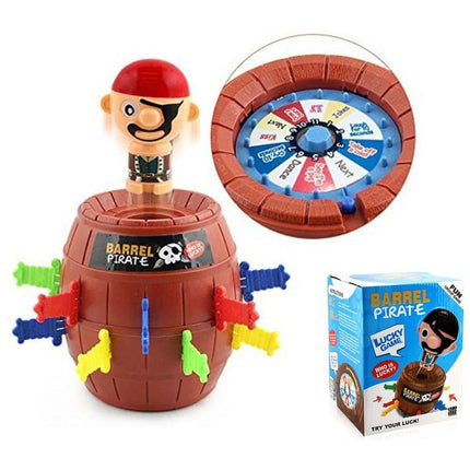 Pirate Bucket Toy Lucky Stab Pop Up Game Intellectual Game for Kids Baby Gifts - Go2buy Australia