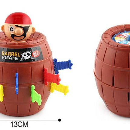 Pirate Bucket Toy Lucky Stab Pop Up Game Intellectual Game for Kids Baby Gifts - Go2buy Australia