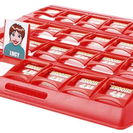 Portable Tabletop Who is It Board Guessing Game Kids Family School Toy - Go2buy Australia