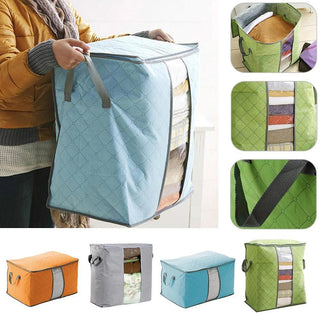 Clothes Quilt Blanket Storage Bag Nonwoven Fabric Organizer