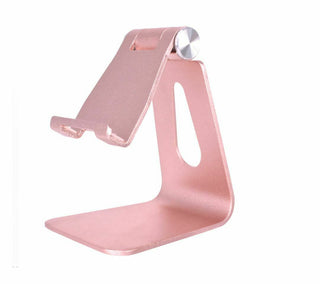 Buy rose-gold Z4 Aluminum Alloy Rotary Flexible Table Bracket Mobile Phone Stand Holder Bracket