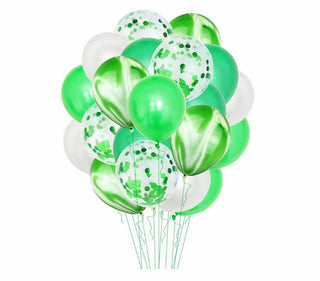 Buy green 20pcs set 12" Confetti Latex Balloons Wedding Party Baby Shower Birthday Decor