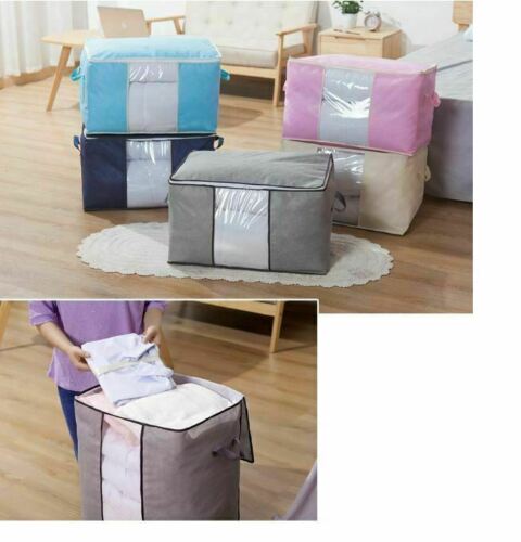 Clothes Quilt Blanket Storage Bag Nonwoven Fabric Organizer