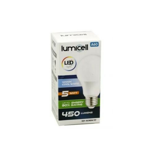 Lumicell E27 LED Bulb Light 9W Lamp 800 Lumens Energy Saving Globe Bulb